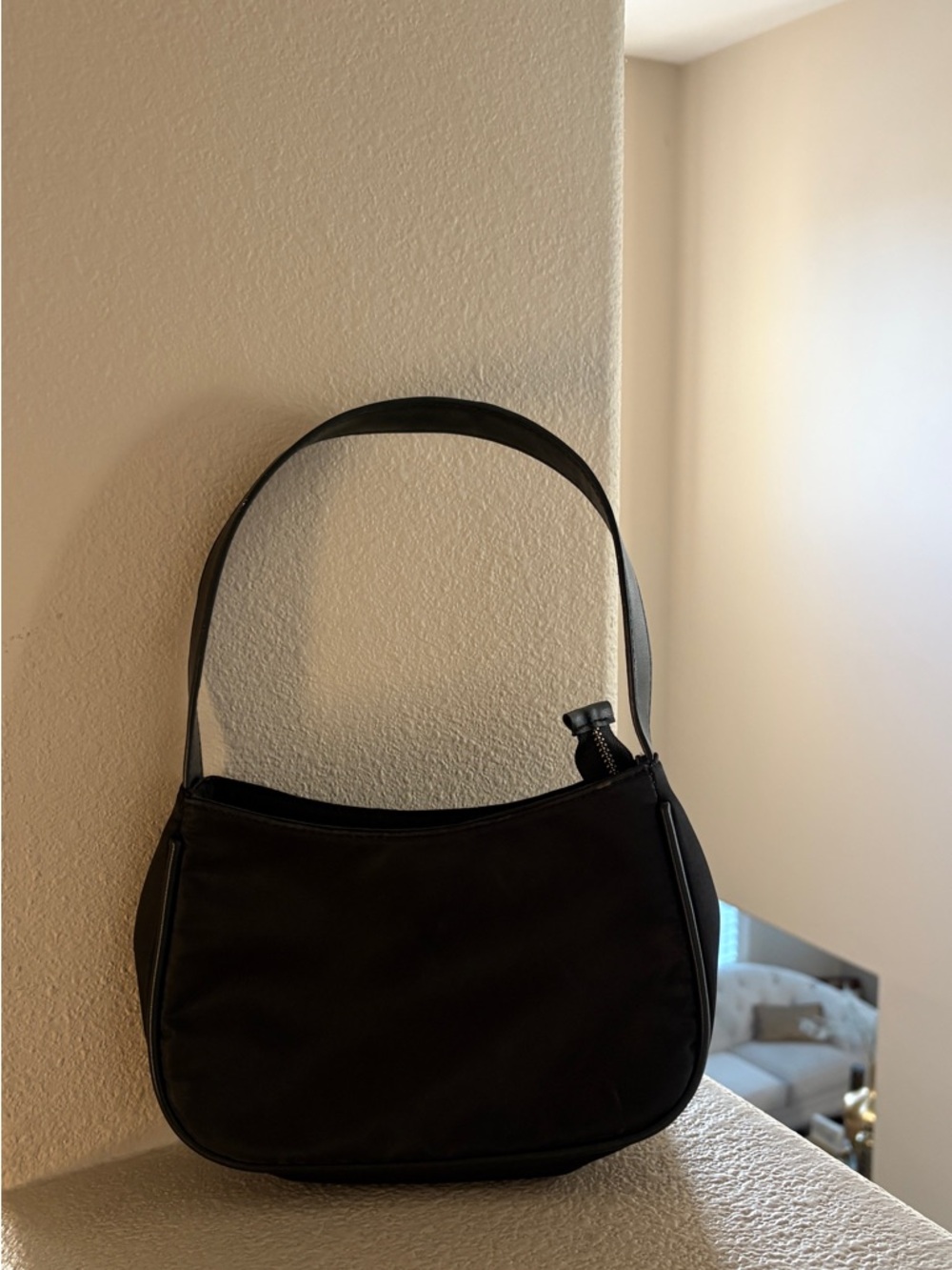 Everyday Black Shoulder Bag & white chained Bag— Sleek Minimalist Design